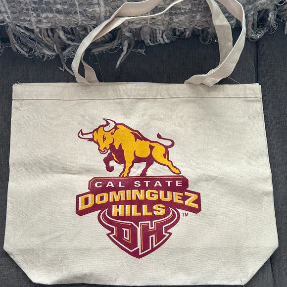 CSUDH Canvas Tote Bag, NEW w/out tags - Picture 2 of 4